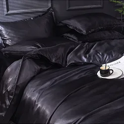 new solid colours king soft and cozy coverlet comfortable bedding king size printed bed spread custom satin duvet covers set