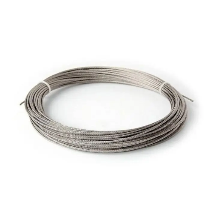 China wholesale steel wire rope cheap Price and wire rope clip stainless steel with 316 7x7 3.2mm