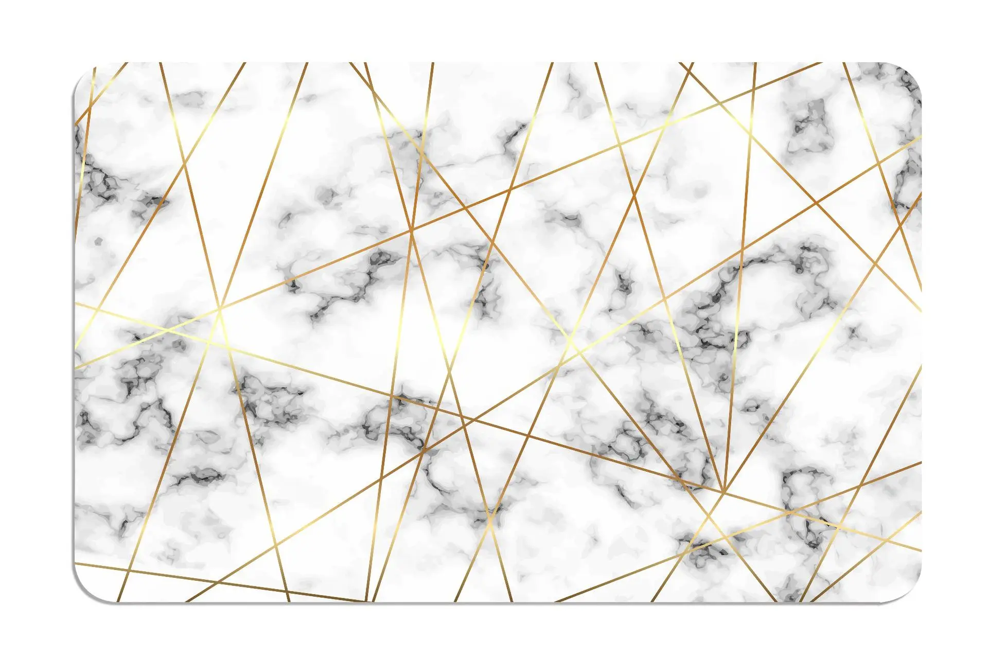 Printed Diatomaceous Earth Absorbent Bath Mat