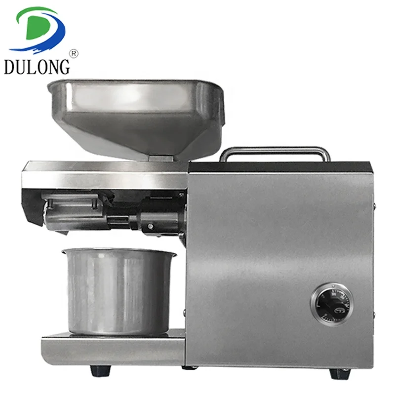 Sunflower Peanut Electric Home Use Soybean Cold Extraction Pressing Oil Press Machine