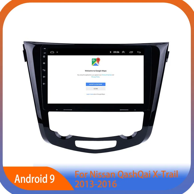 TFT/IPS 10.2' Android 9.0 Car MP5 Multimedia Player For Nissan QashQai X-Trail 2013-2016 Car Radio Auto GPS Navigation