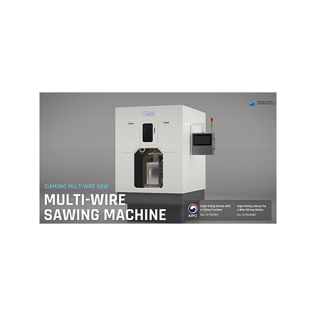 [SAEHAN NANOTECH] Multi Wire Sawing Machine Korea high quality CNC diamond wire saw machine for silicon, quartz, sapphire KOTRA