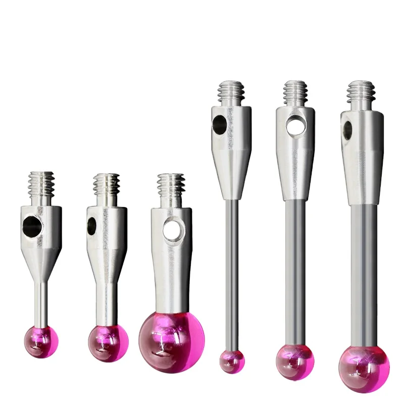 China factory produces M2M3M4 tungsten carbide styli non standard custom ruby ball cmm styli