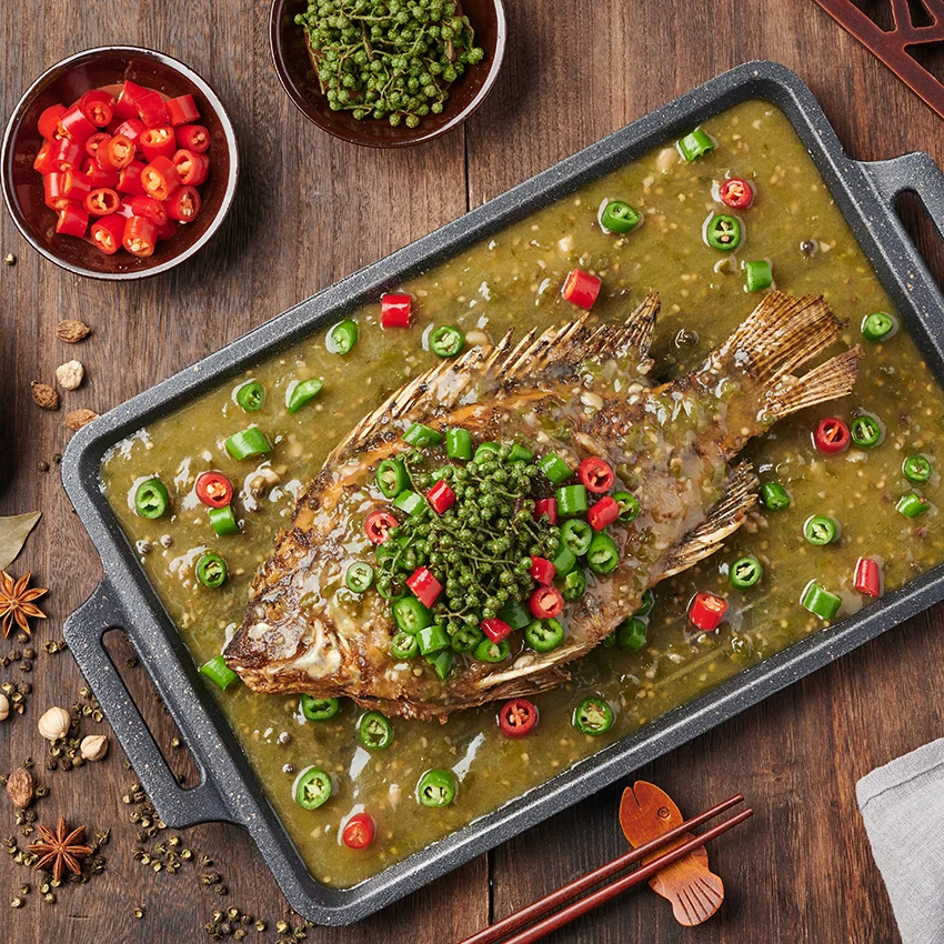 High Quality Hot Selling chinese prefabricated dishes Healthy delicious seafood frozen food