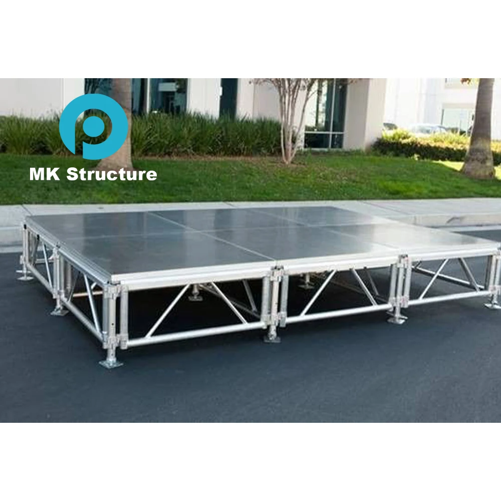 China hot selling adjustable aluminum portable stage platform