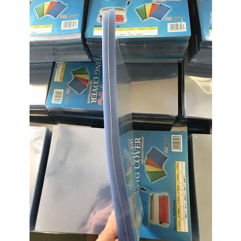 Factory supply plastic spiral binding sheet