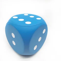 Factory Custom Large Foam Dice Dices Printed Six Sides 15Cm Dice Yoga Cube Family Sensory Game Exercise Accessories Sport Toys