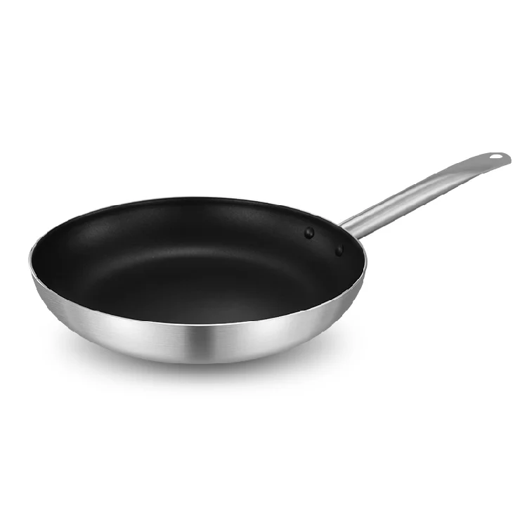 Home multifunctional non-stick frying pan with double bottom