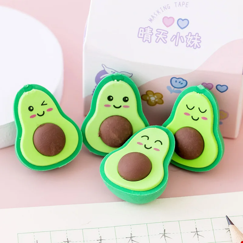 School Office Supplies Children Erasers For Kids Gift Creative Pencil Rubber