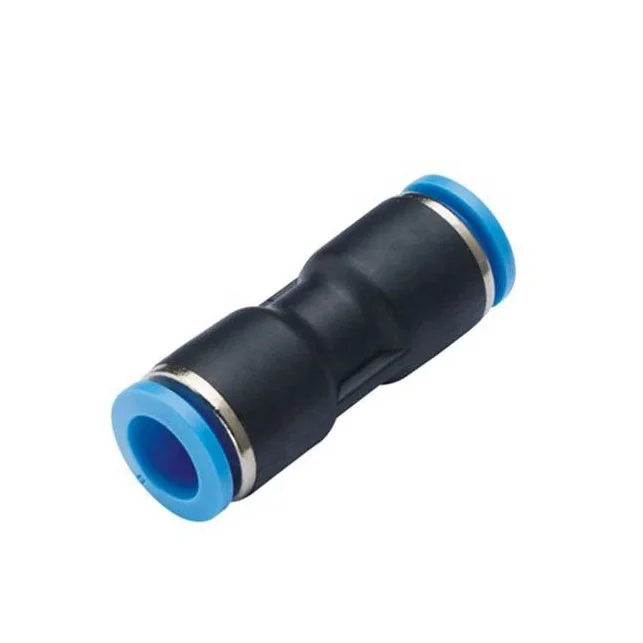 Пластиковый односенсорный пневматический быстроразъемный Фиттинг для шланга 4-16 мм