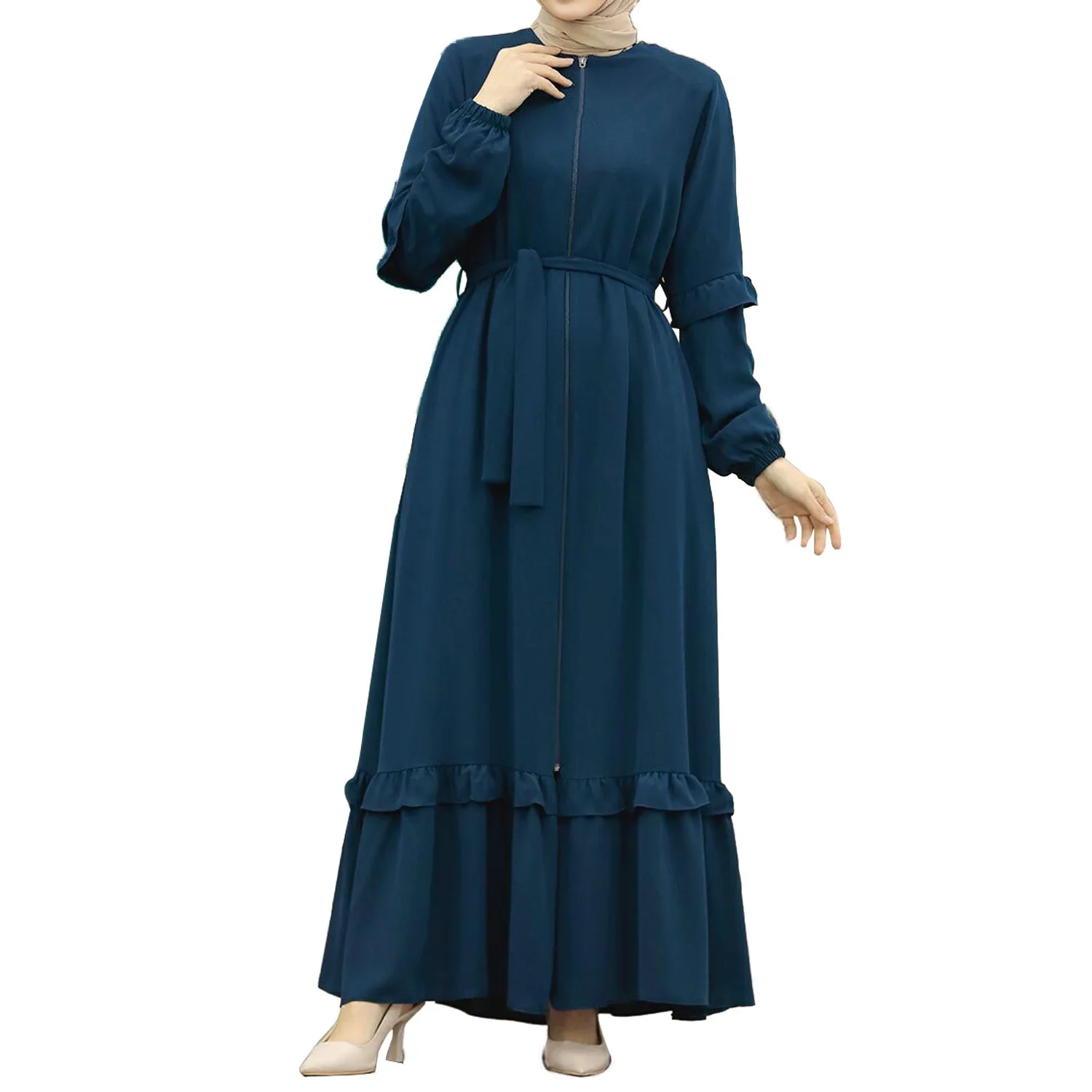 plus size dress custom jilbab women muslim dress dubai fashion islamic clothing indonesia kaftan robe muslim long abaya women
