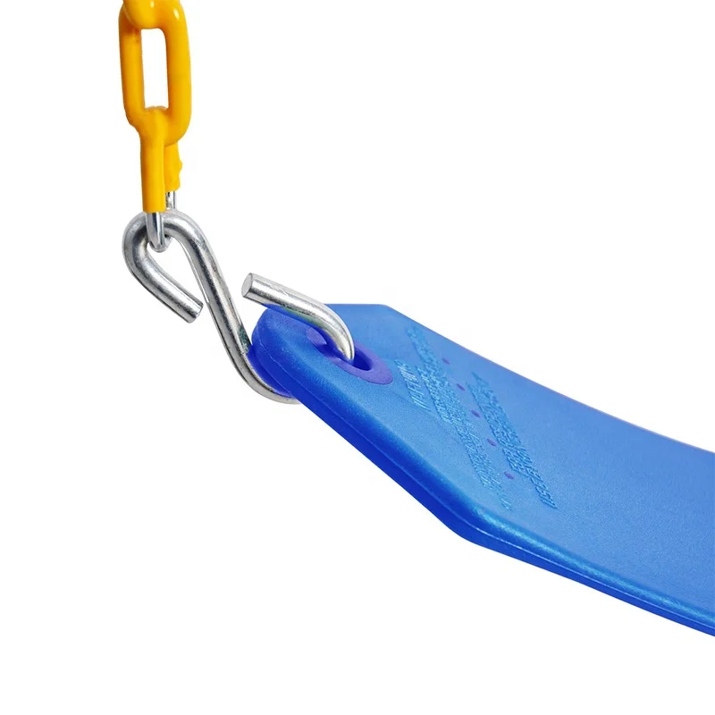 Children Outdoor Backyard Toys Tree Swing Blue Belt Swing