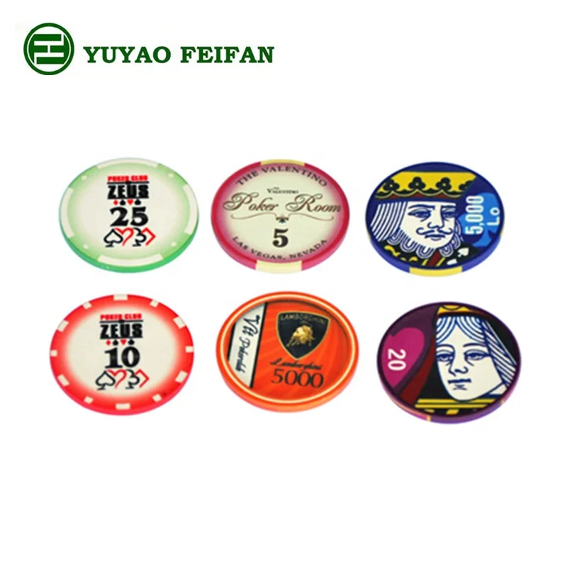 10g Customized Ceramic Poker Chips
