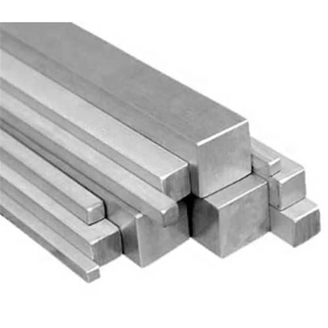 Square solid stainless steel rod material can be used in kitchen and construction