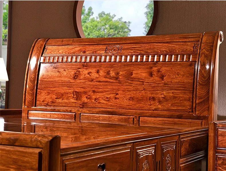 
bed frame with storage wood chambre letto matrimoniale cama casal karyola recamara cajoneras de almacenaje comodino arredo 