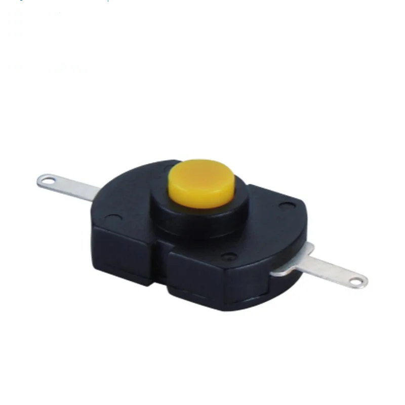 2A Микро светодиодный 2-контактный кнопочный выключатель питания