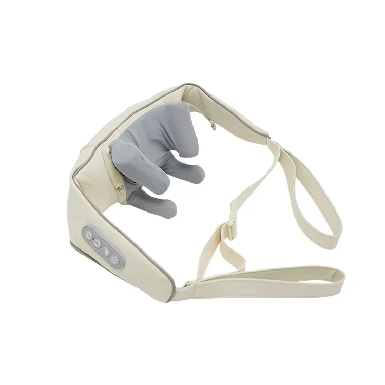 Top selling neck and shoulder massager with heat therapy neck and back cordless 8D massager nodes trapezius neck massager