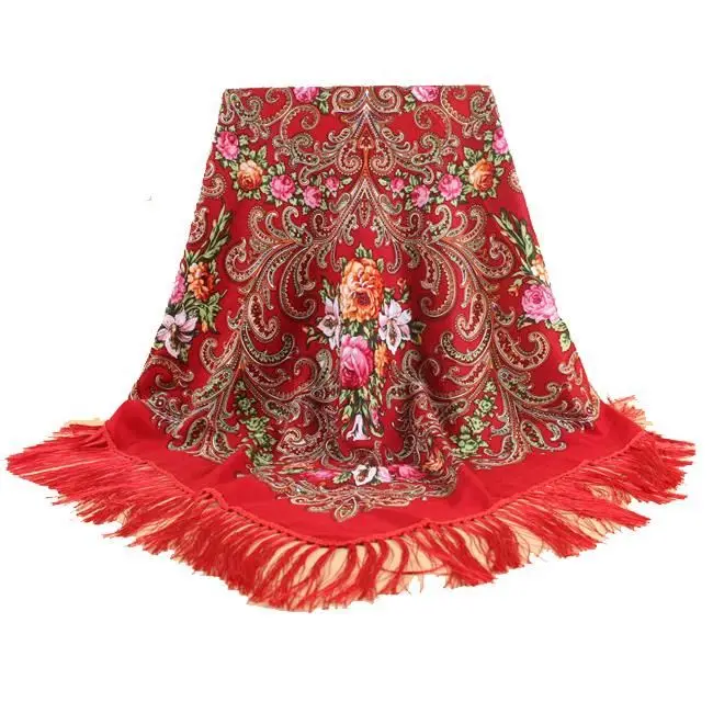 Multi color in ready fashionable women russia scarf