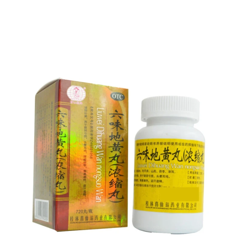
liuwei dihuang wan rehmannia pill for reinforcing kidney 