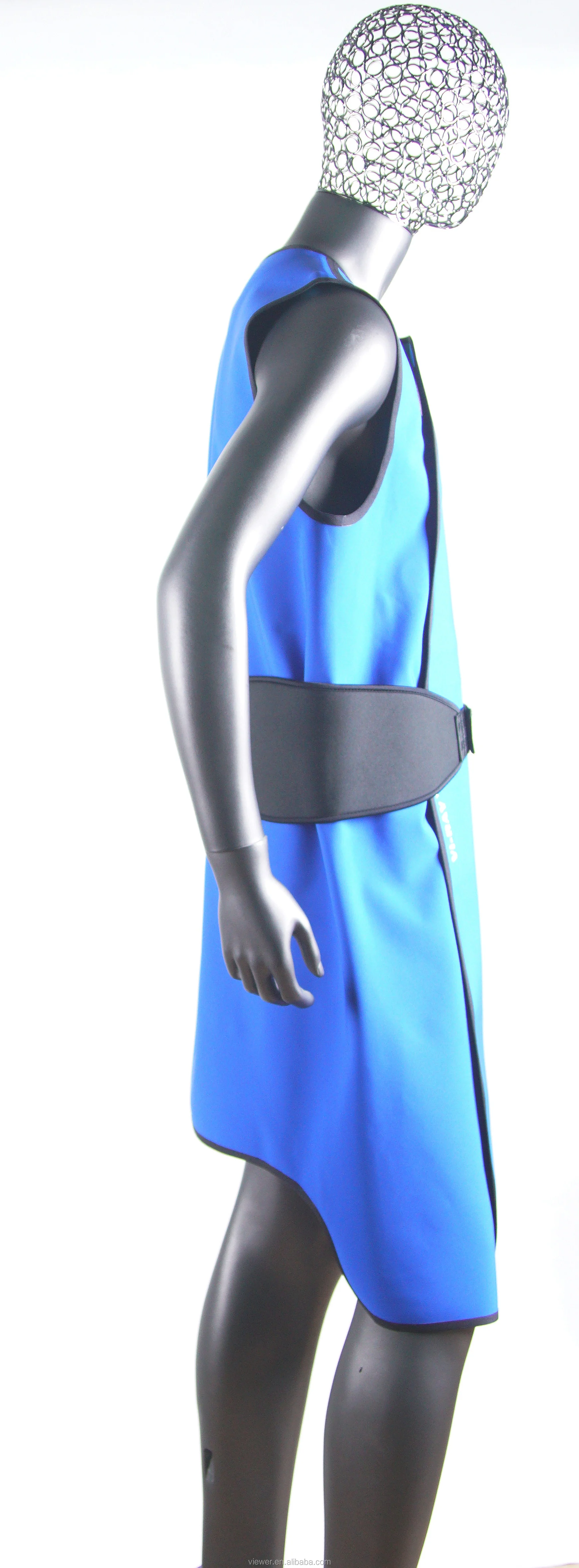 
055A Medical x ray radiation protective lead free apron double shield protection clothes with 0.5mmPb equivalency Lead 
