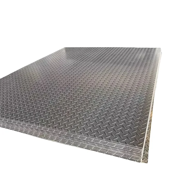 SPCC SPCD 4x8 S235JR Hot rolled mild steel 2.5 mm thick chequered steel plate