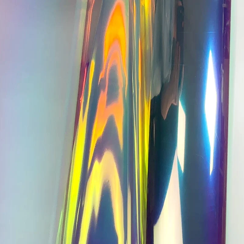 Transparent rainbow Film Two-color Holographic Film TPU Material 0.1-0.8mm Artistic Style