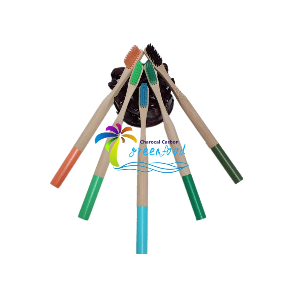Eco Friendly Dropshippers Bamboo Tooth Brush Wooden Tooth Brush Bamboo Toothbrush