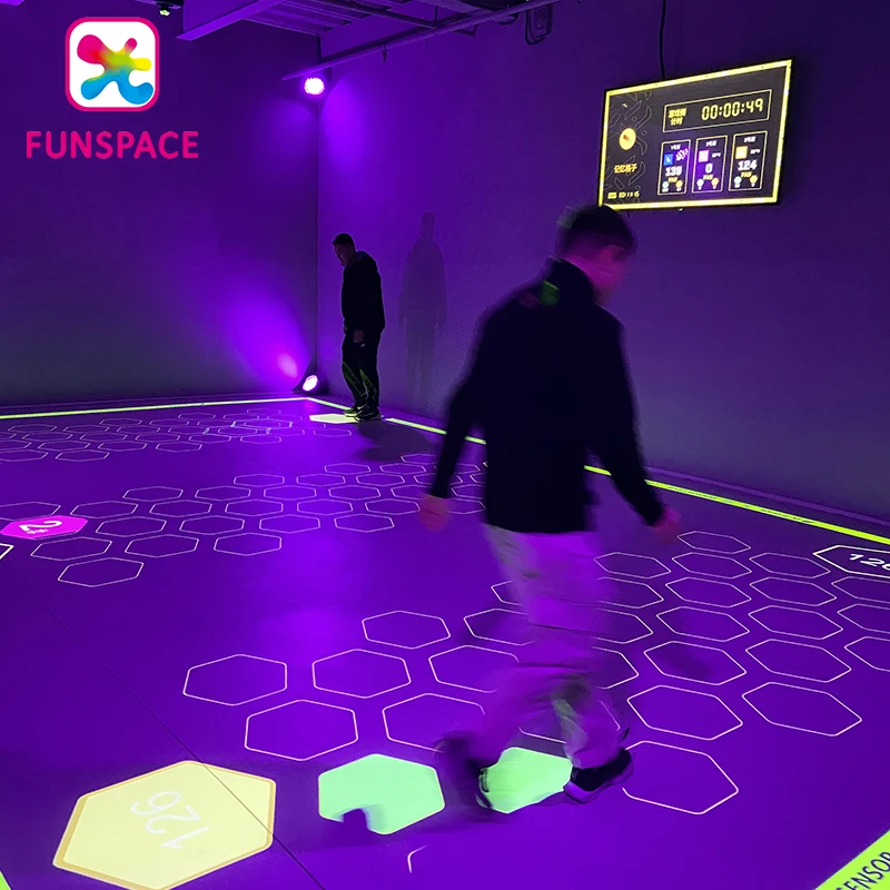 Funspace Single Or Group Building Interactive Floor Projector Games Interactive Projection