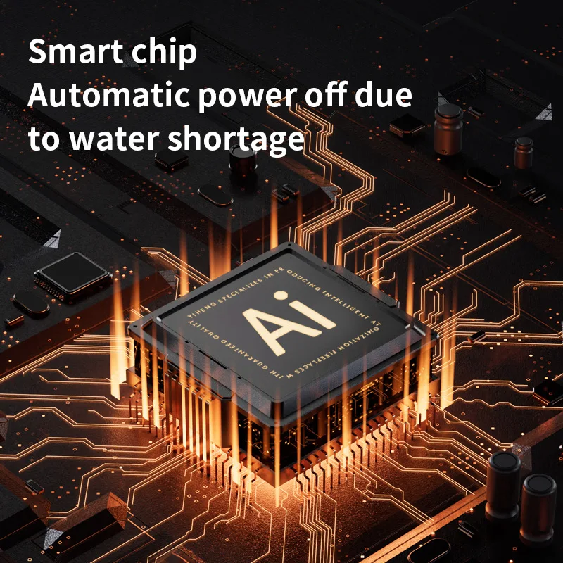 Customized 3D Water Vapour Intelligent Electric Fireplace Decor Fire Flame Muti-color Electric Fireplace Heater Voice Control