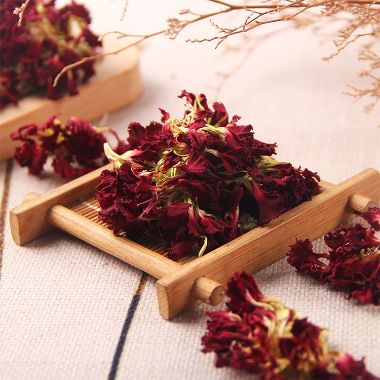 Direct Selling Factory Direct Selling Bulk Flowers Camellia Seasoning Producing Area Carnation Dried Flower Tea