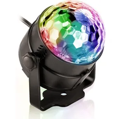 RGB disco strobe light LED stage lamp party crystal magic ball with remote
