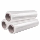 Plastic Rolling Pallet Wrap Durable Film Industrial Strength Machine Use Clear Stretch Wrap Film