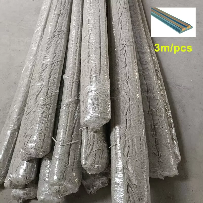 LEDEAST TSM-IC2 DC48V Low Voltage Aluminum Profile Track Light Rail System Track light Rail Copper Conductor