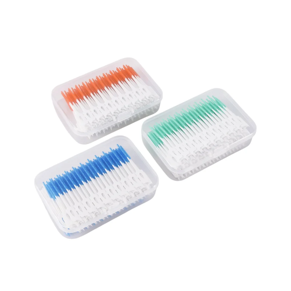 New arrival Silicone Dental Floss Soft Toothpick Interdental Teeth Clean Brushes