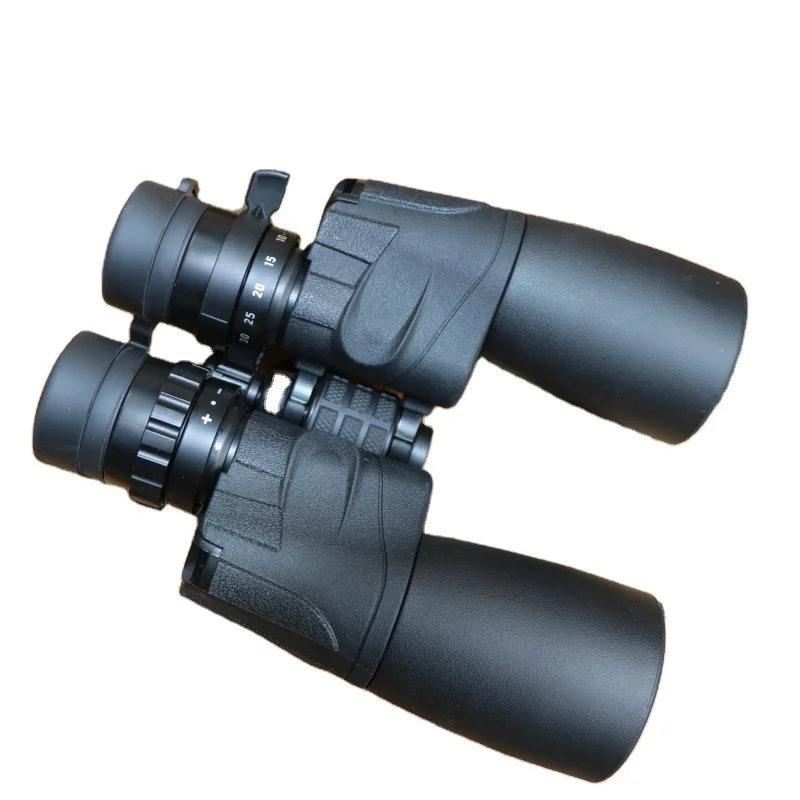 Long Distance Magnified from 10 to 30 Binoculars with 50mm Lens and Porro Prisms for Camping Hiking
