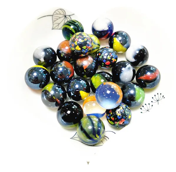 beautiful color glass marble different size  different shape