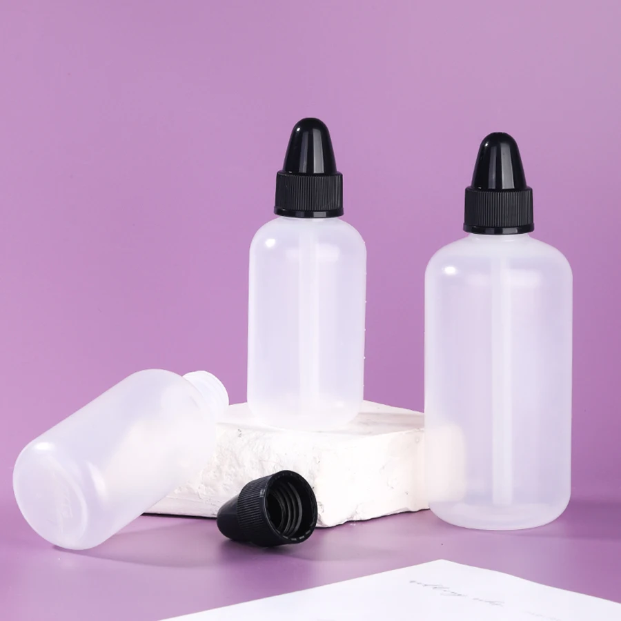 4OZ 8OZ Empty Plastic LDPE Nasal Wash Bottles Nose Cleaner Sinus Rinse Bottle For Nose Liquid