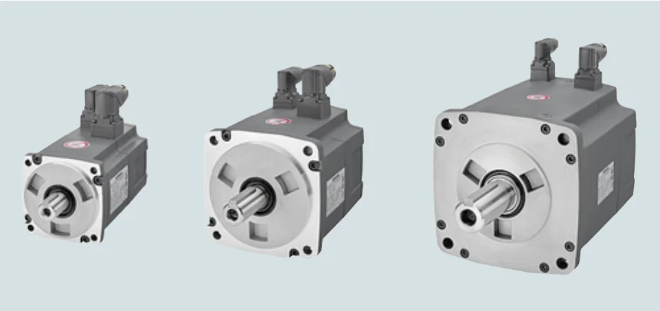 Siemens V90 Servo Motor 400W 1FL6034-2AF21-1LA1 1.27NM 3000RPM 2.6A Multi-turn Absolute Value Encoder