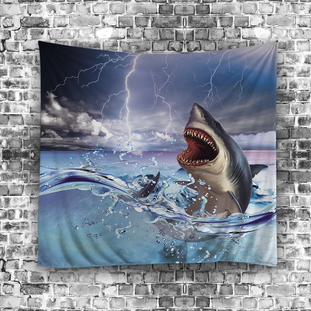 Pattern Mandala Wall Hanging Tapestry Travel Camping Mat Animal Oil Painting Pattern Yoga Pad Sleeping Carpet Beach Blanket