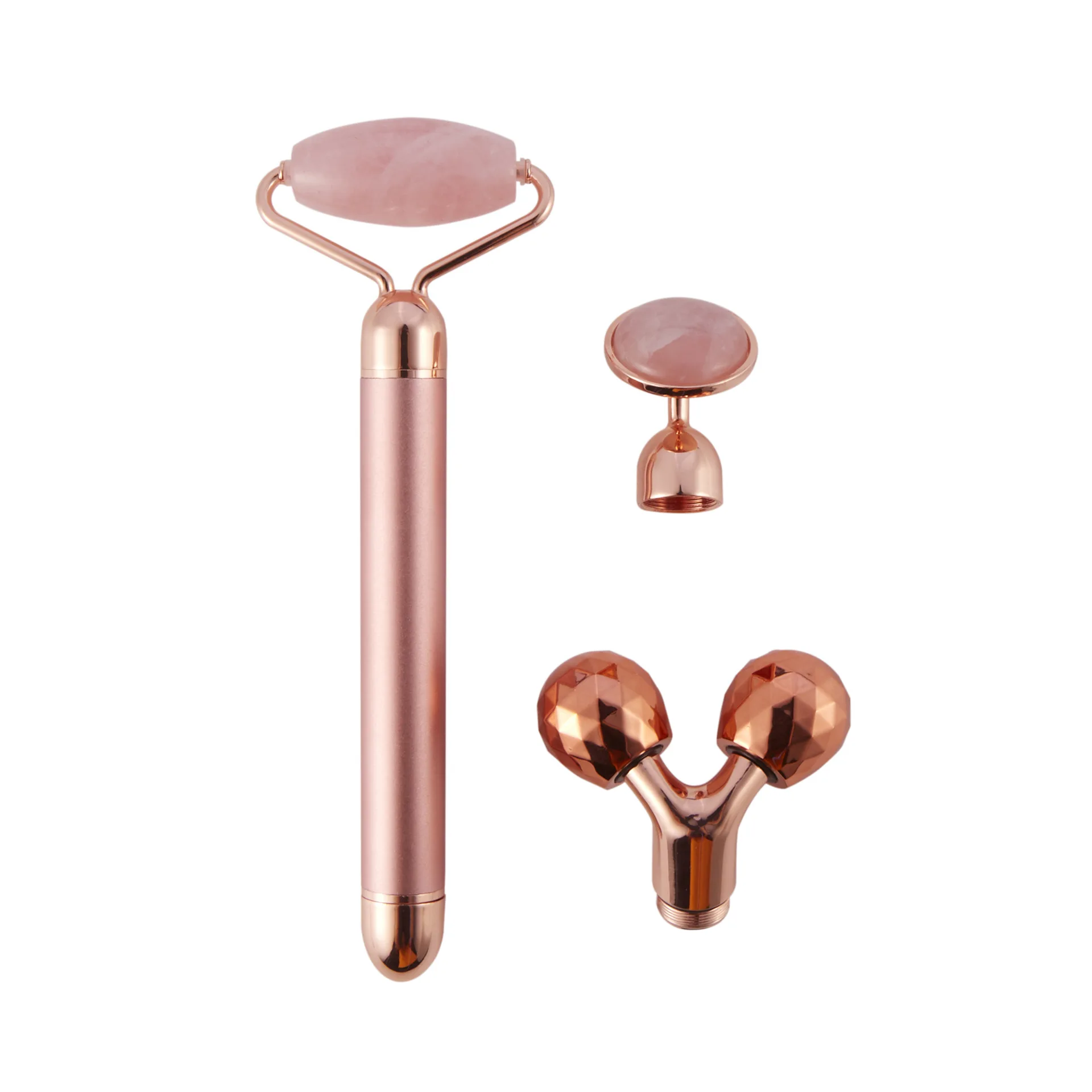 S.W Beauty 3-в-1 Электрический нефритовый ролик 3D роликовый для лица и массажер