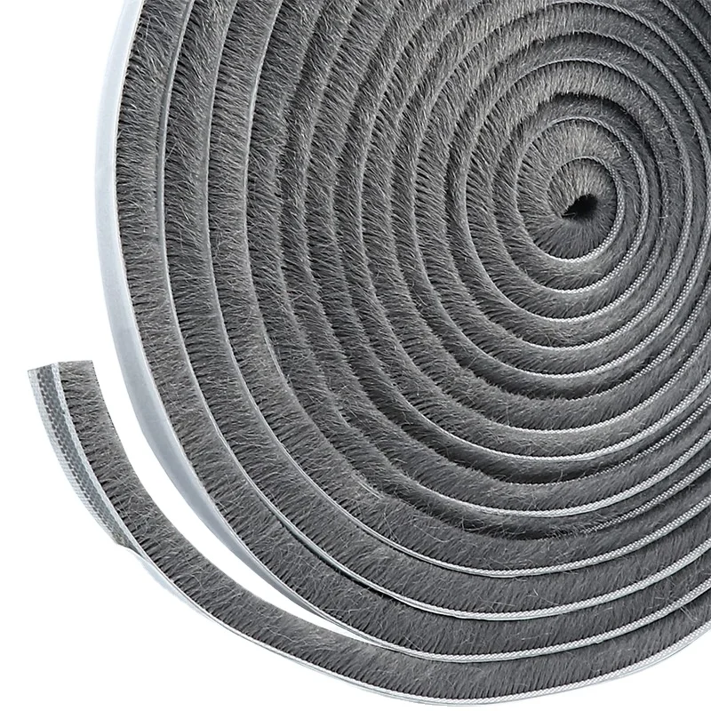 Rubber Weather Strip Door And Window Sealing Brush Apposite Stripping Seal