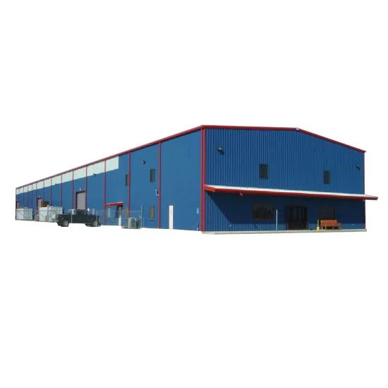 H Beam Galvanized Purlin Brace Steel Structure Warehouse Logistics Center Storage House from Qingdao China