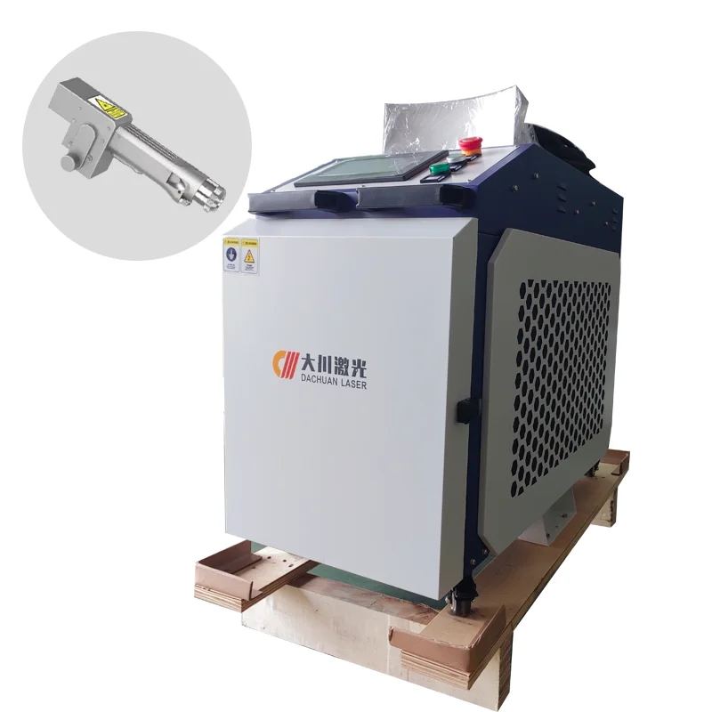 Прямая Продажа с завода 3000w промышленный ручной лазерный аппарат для удаления ржавчины с водяным охлаждением для лазерной очистки