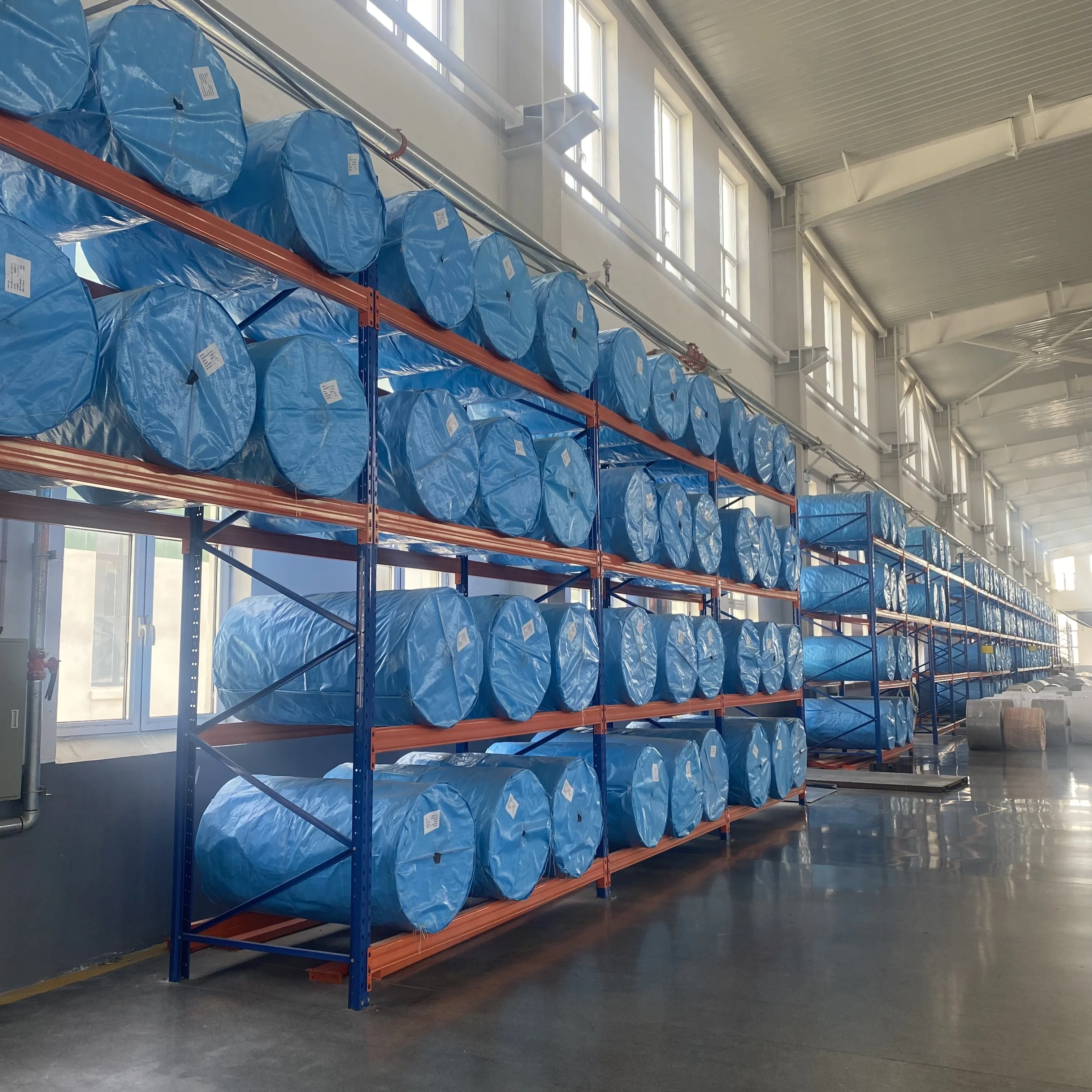 Low price PP plastic woven tubular fabric sack bag rolls for making chemical feed corn sugar rice packing