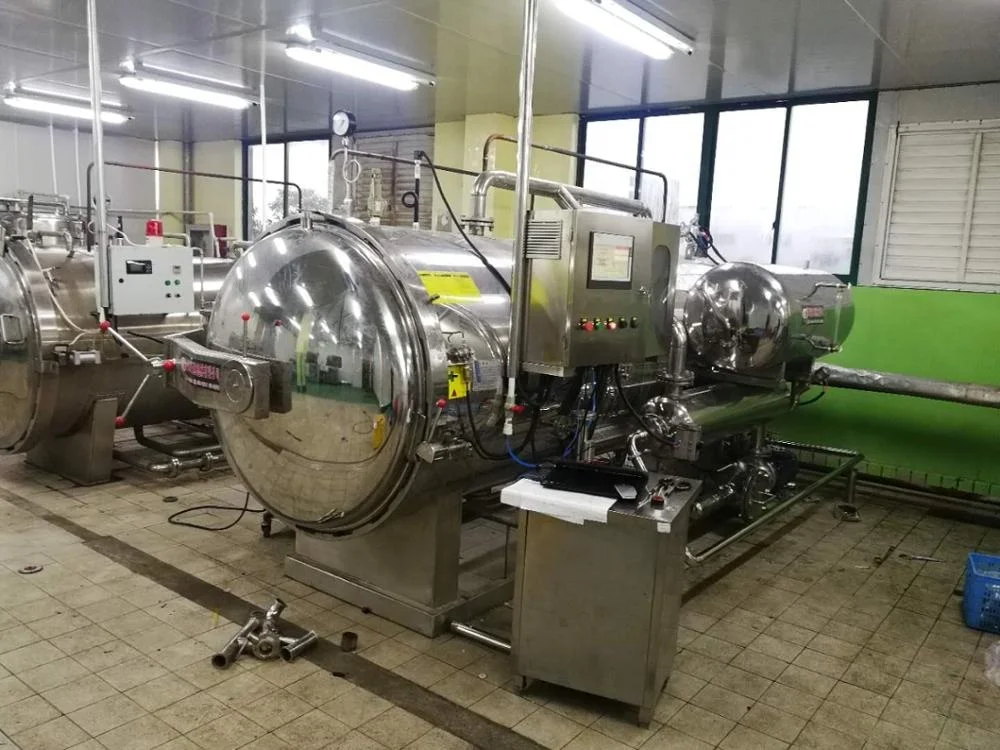 Industrial Batch Water Shower Autoclave For Canning