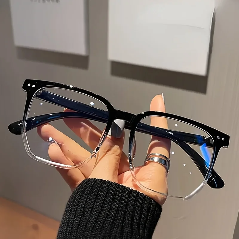 Q901 Transparent Frame Computer Glasses Ray Radiation Blocking Glasses Anti Blue Light Glasses Optical Spectacle Eyeglass