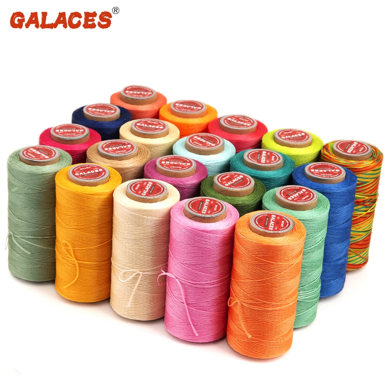 150D/16 дополнительных цветов, вощеная нить ручной работы «сделай сам», нить для шитья обуви