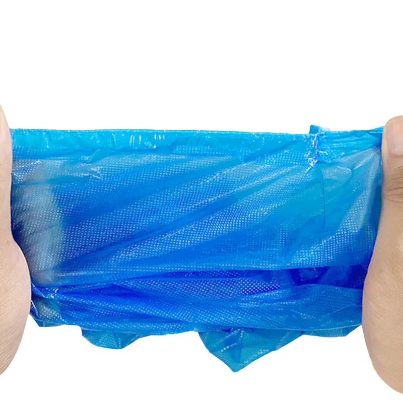 Protective Non Slip Shoe Cover Rain Waterproof Pe Shoe Covers Hospital Shoes Plastic Cover