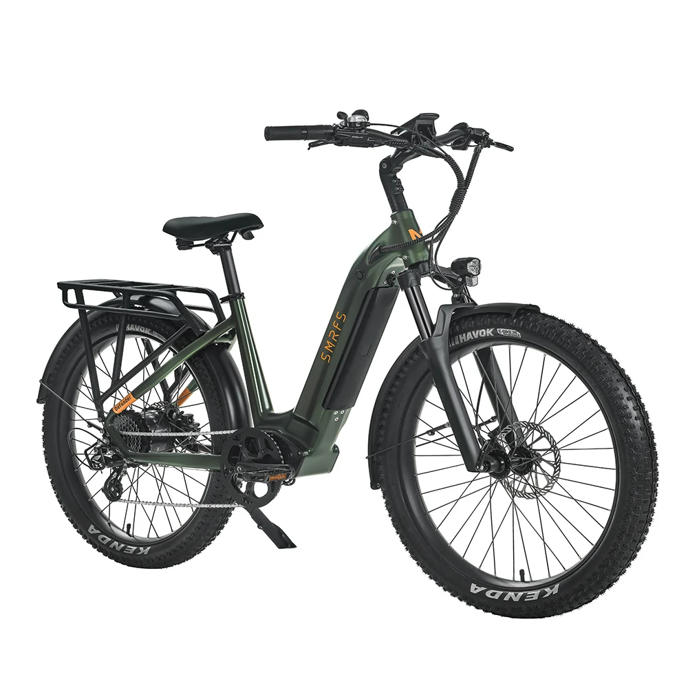 Greenpedel US warehouse Full Suspension e bike F14 Ebike 48v 14Ah 750w Electric Mountain Bike 26 Inch Fat Tire Ebike