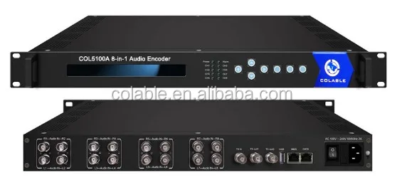 COL5100A Аудиокодер 8 в 1